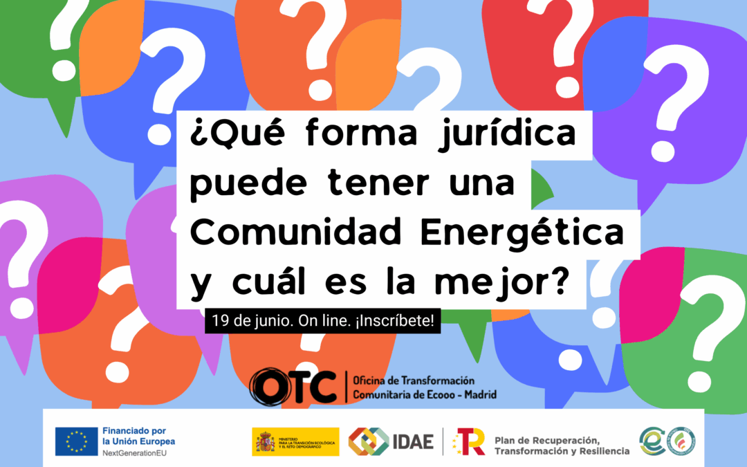 Formas jurídicas para comunidades energéticas – ¿Cuál es mejor?
